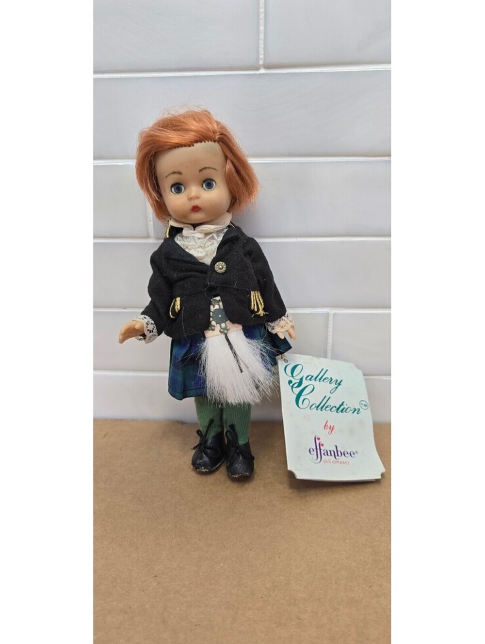 Effanbee Gallery Collection Vintage Doll with Scottish Outfit